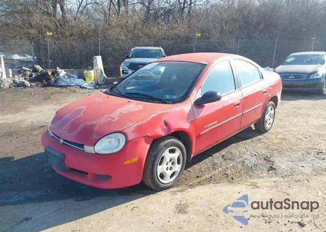 2001 Dodge Neon Se z USA, uszkodzony, nr VIN 1B3ES46C51D237376